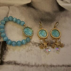 Kirks Folly bracelet and earrings